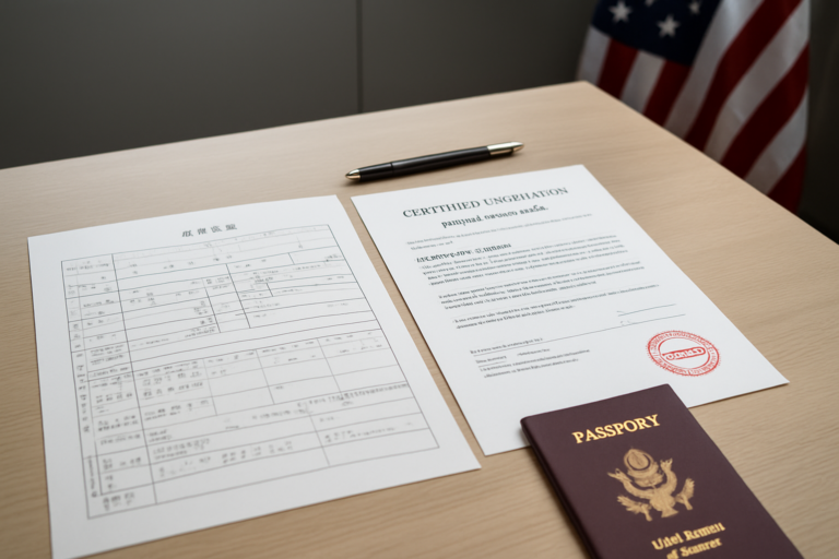 Certified Farsi Translation for Immigration and Legal Documents: Passports, Diplomas, Marriage Records, and More