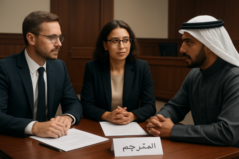Certified Arabic Interpreter for Court and Legal Matters: What to Ask About Dialect, Certification, and Case Readiness