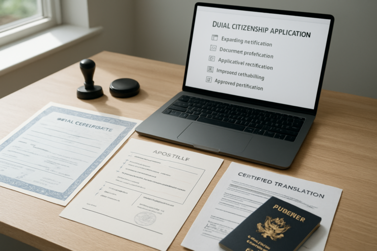Apostille Birth Certificate Translation for Dual Citizenship: When You Need an Apostille, a Certified Translation, or Both in 2026
