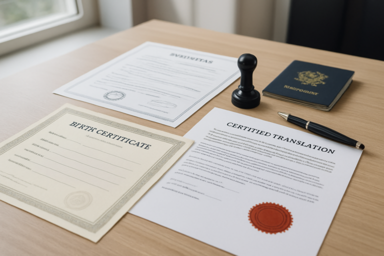 DV-2026 Deadline: Which Certified Translation Documents You Still Need Before September 30, 2026 for Your Diversity Visa Interview