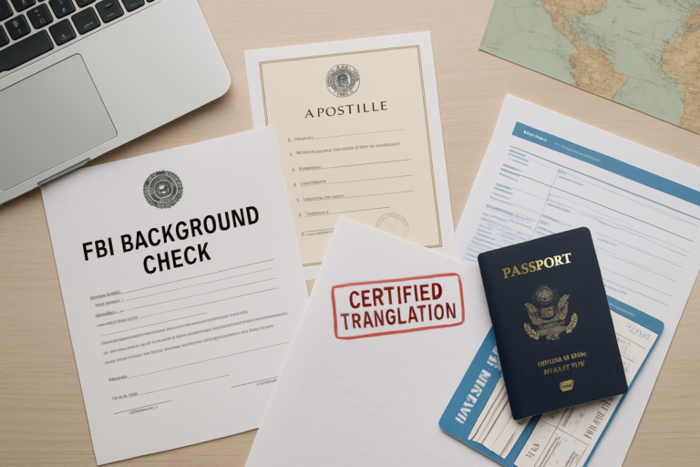 FBI Background Check Apostille Translation in 2026: How to Prepare Police Records for Visas, Dual Citizenship, Work Abroad, and Residency
