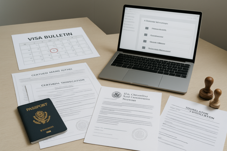 September 2026 Visa Bulletin Document Translation Guide: Which Civil Documents Need Certified Translation Before NVC or USCIS Filing